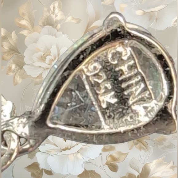 Stunning Sterling Silver Cubic Zirconia Necklace - 18" - Picture 3 of 5